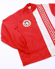 RARE Vintage 70s Marlboro First in the World Checkered Racing Jacket