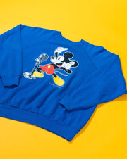 Vintage 80s Disney Mickey Mouse Crewneck Sweater