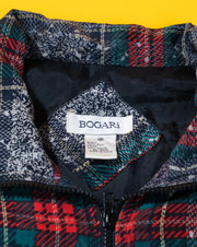 Vintage 80s Bogari Silk Bomber Jacket