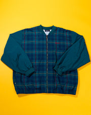 Vintage 80s/90s Catalina Plaid Bomber Jacket