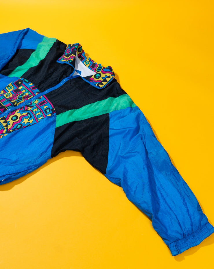 Vintage 80s/90s Retro Abstract Windbreaker