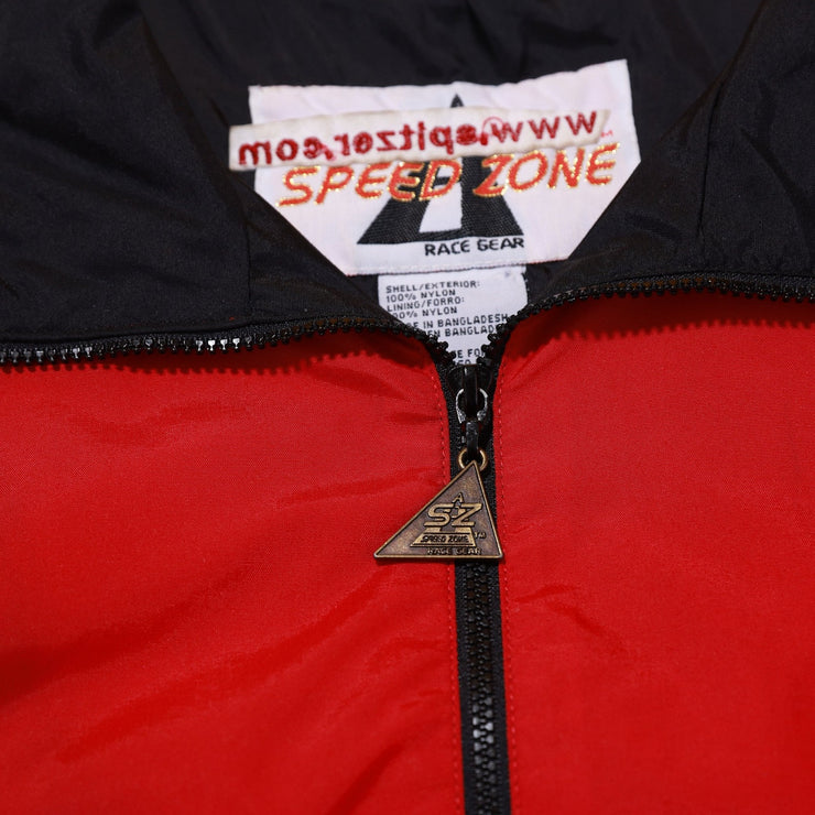 Vintage 90s Corvette Speed Zone Windbreaker Jacket