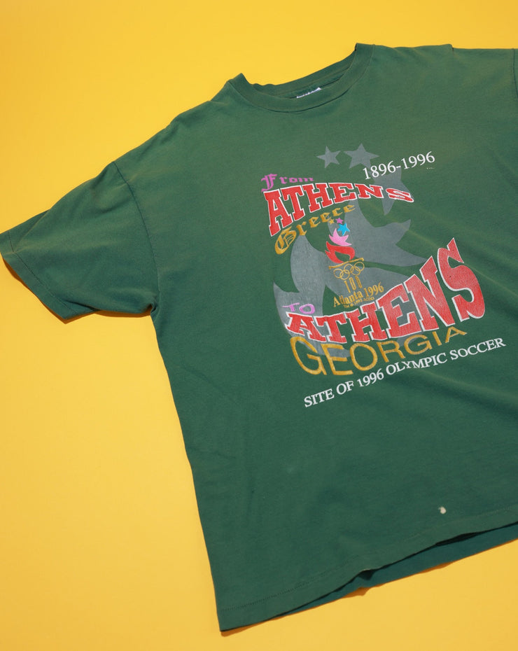 Vintage 1996 Olympic Games Soccer Athens Georgia T-shirt