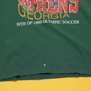 Vintage 1996 Olympic Games Soccer Athens Georgia T-shirt
