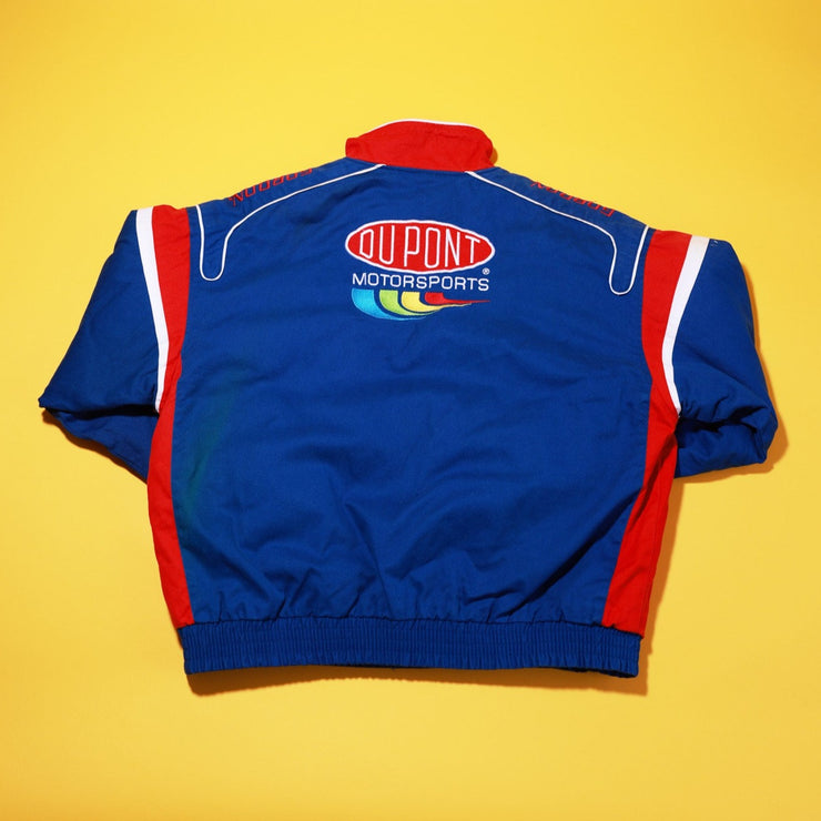 Vintage 90s Jeff Gordon Dupont Motorsports Nascar Jacket