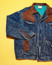 Vintage 90s Urban Equipment Denim Jacket