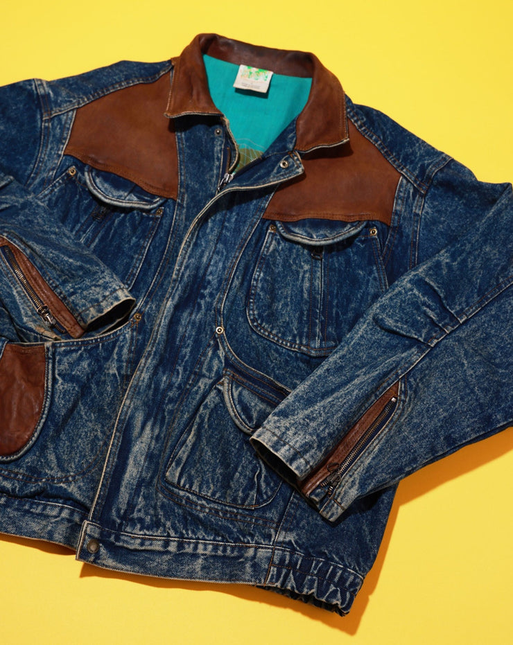 Vintage 90s Urban Equipment Denim Jacket