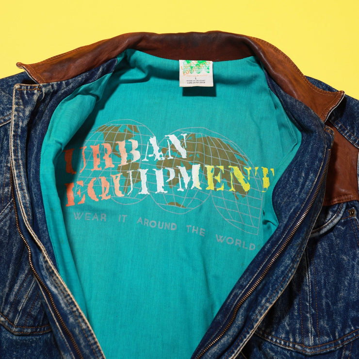 Vintage 90s Urban Equipment Denim Jacket