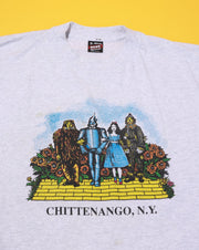 Vintage 90s Wizard of Oz Yellow Brick Road Chittenango NY T-shirt