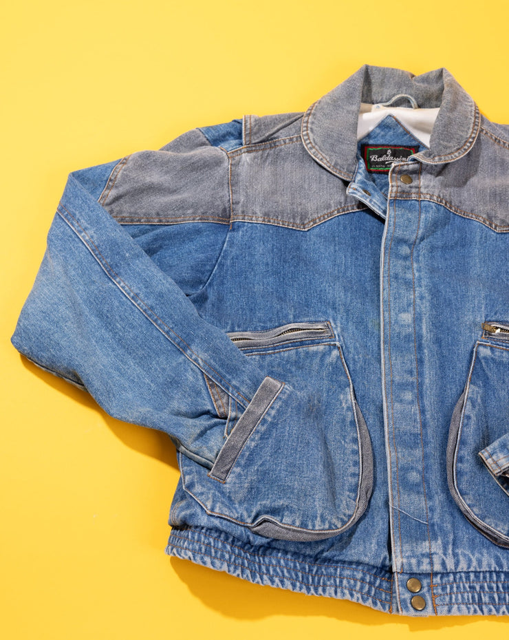 Vintage 80s Baldassini Denim Jacket