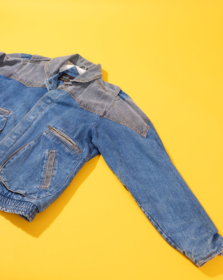 Vintage 80s Baldassini Denim Jacket