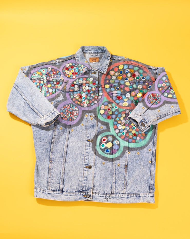 Vintage 80s Jimmy & Martin Original Design Denim Coat
