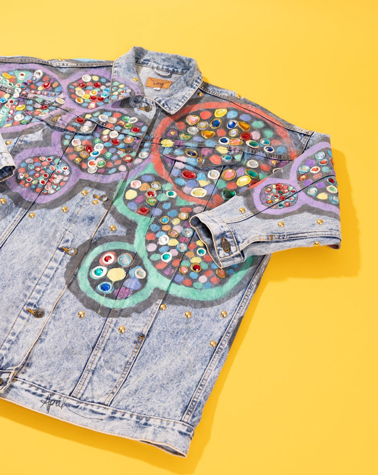 Vintage 80s Jimmy & Martin Original Design Denim Coat