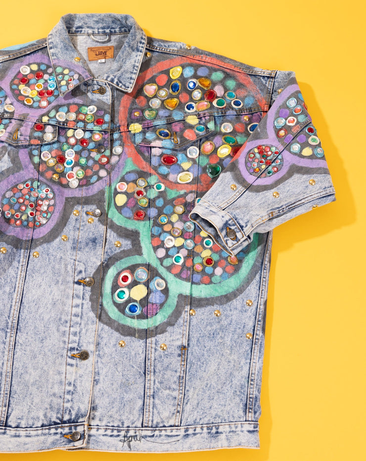 Vintage 80s Jimmy & Martin Original Design Denim Coat