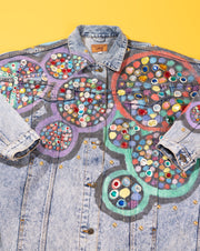 Vintage 80s Jimmy & Martin Original Design Denim Coat