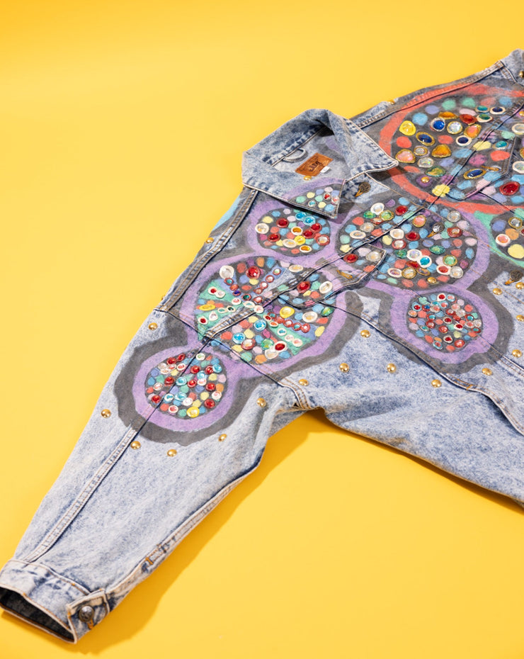 Vintage 80s Jimmy & Martin Original Design Denim Coat