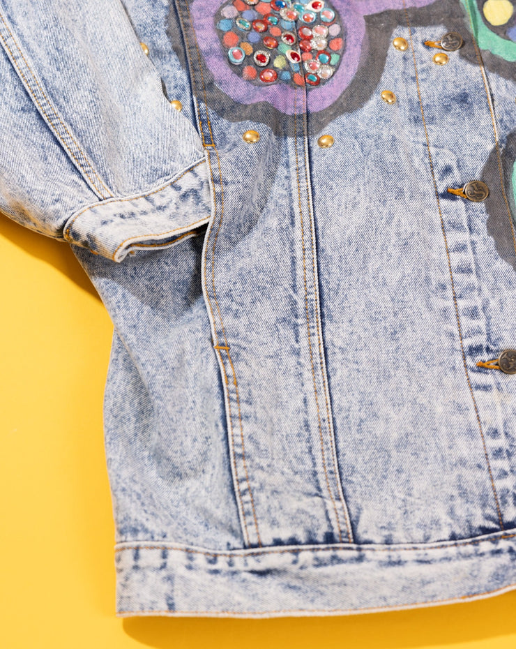 Vintage 80s Jimmy & Martin Original Design Denim Coat