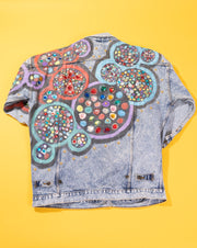Vintage 80s Jimmy & Martin Original Design Denim Coat