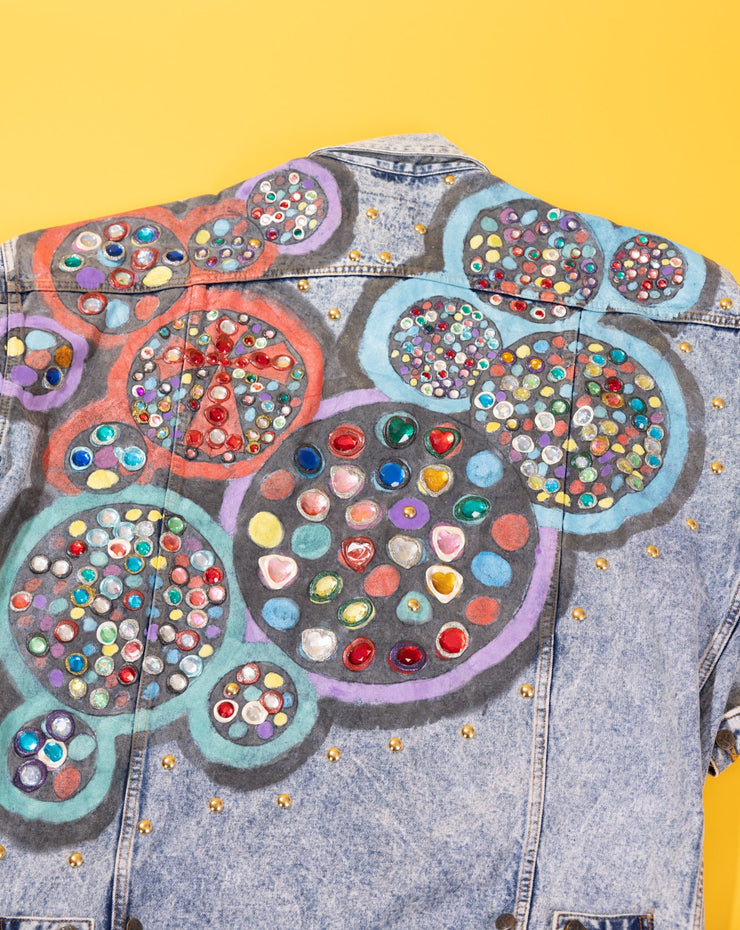 Vintage 80s Jimmy & Martin Original Design Denim Coat