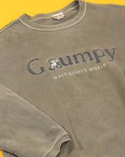 Vintage 90s Walt Disney World Grumpy Crewneck Sweater