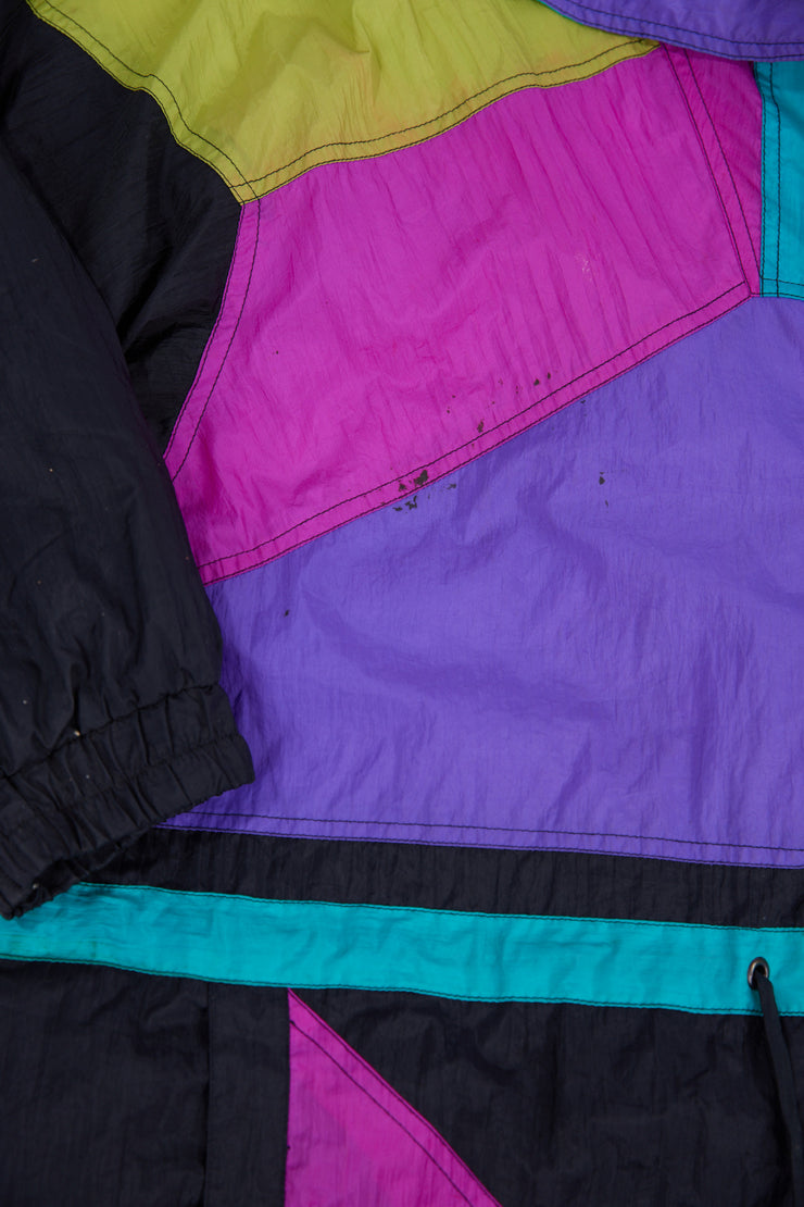 Vintage 80s Gitano Colorblock Puffer Jacket