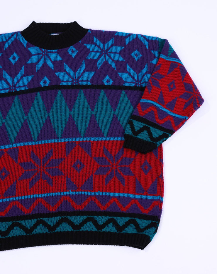 Vintage 80s Retro Winter Sweater