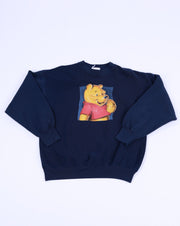 Vintage 90s The Disney Store Winnie the Pooh Crewneck Sweater