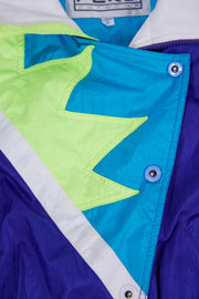 Vintage 80s Fera Skiwear Neon Retro Puffer Jacket