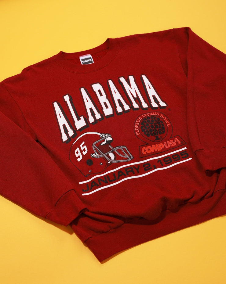 Vintage 1995 Alabama Crimson Tide Florida Citrus Bowl Crewneck Sweater