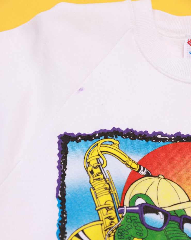 Vintage 80s New Orleans Alligator Crewneck Sweater