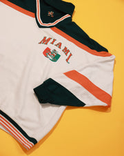RARE Vintage 90s Giovanni Miami Hurricanes Turtleneck Sweater