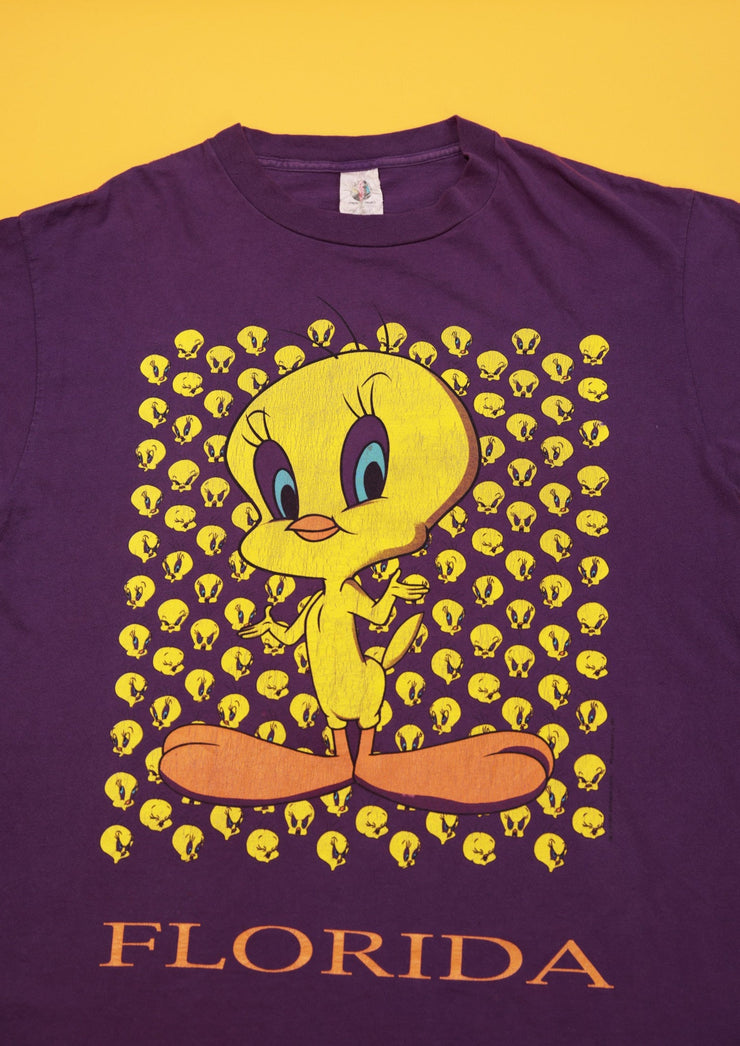 Vintage 1995 Tweety Bird Florida T-shirt