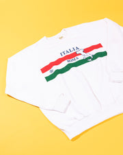 Vintage 80s Roma Italia Crewneck Sweater