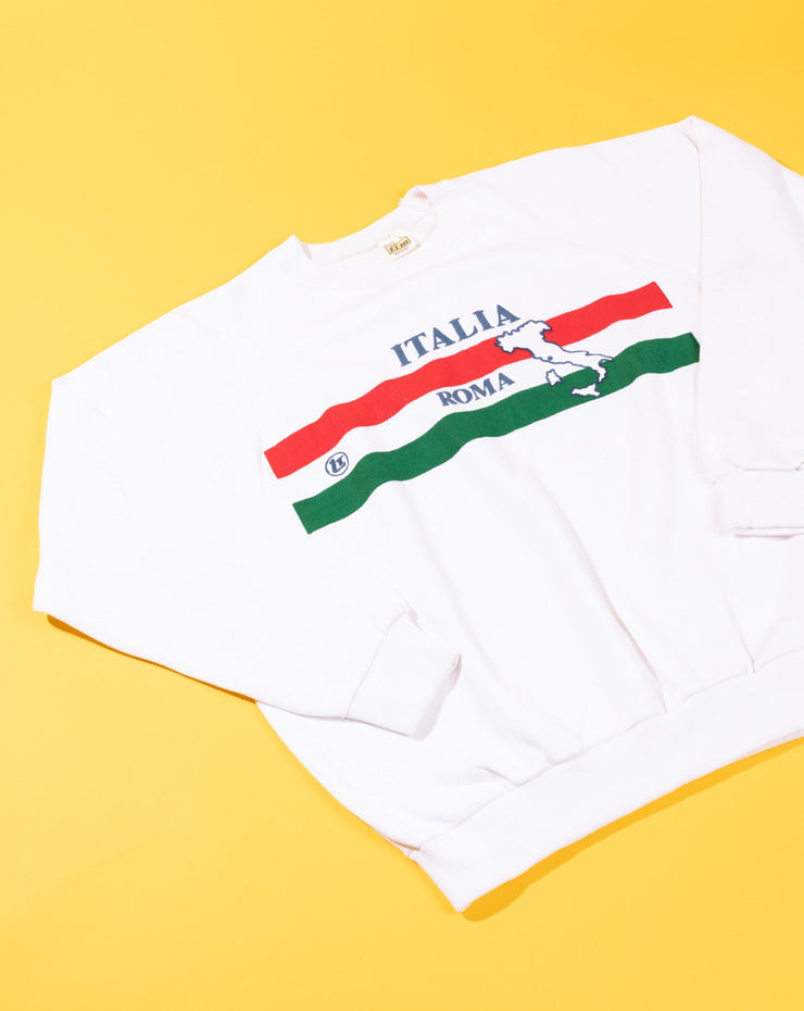 Vintage 80s Roma Italia Crewneck Sweater