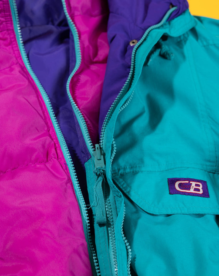 Vintage 90s CB Sport Reversible Puffer Jacket