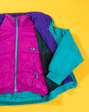 Vintage 90s CB Sport Reversible Puffer Jacket