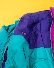 Vintage 90s CB Sport Reversible Puffer Jacket