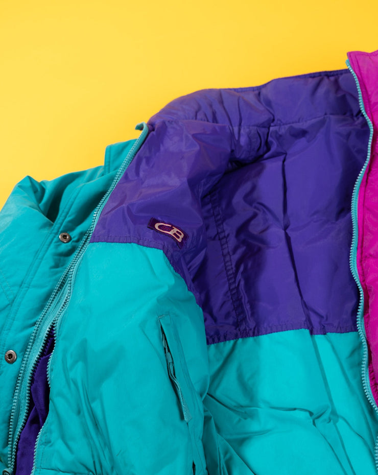 Vintage 90s CB Sport Reversible Puffer Jacket