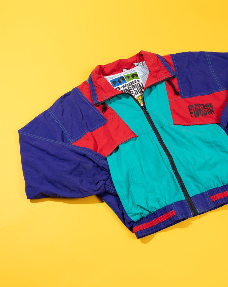 Vintage 90s S-Ridge Fun in the Sun Windbreaker Jacket