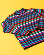 Vintage 90s Sag Harbor Striped Long Sleeve Sweater