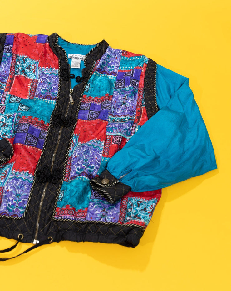 Vintage 80s Lavon Petites Windbreaker Jacket