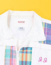 Vintage 90s Patchit Plaid Jacket (colorful)