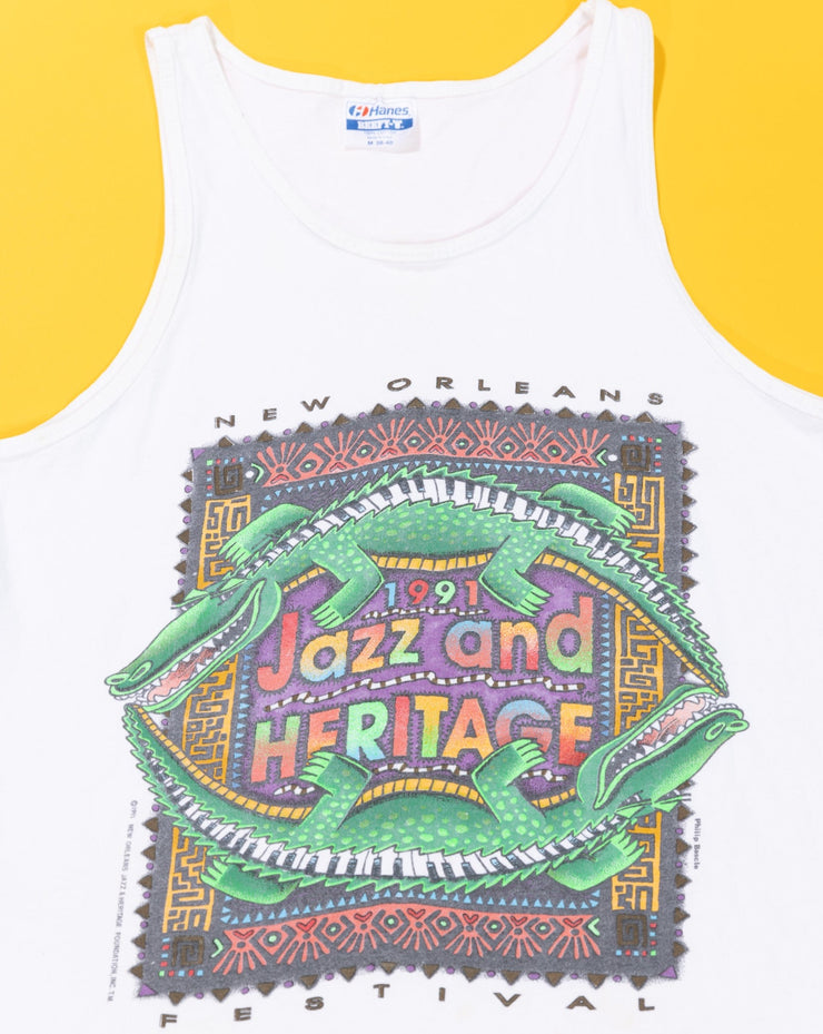 Vintage 1991 New Orleans Jazz and Heritage Festival Tank Top