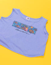 Vintage 1996 Maui Bay Hawaii Crop Top/Tank