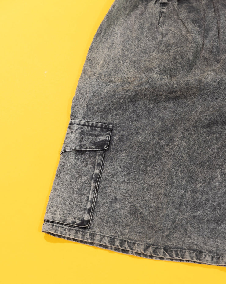 Vintage 90s Pacific Scene Acid Wash Shorts