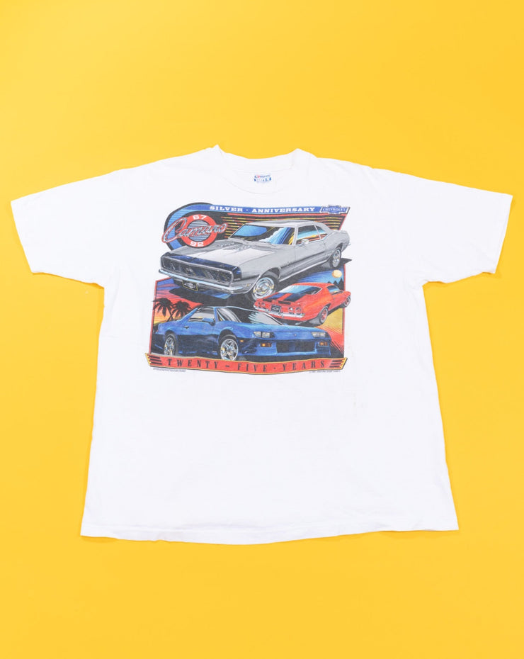 Vintage 1991 Chevrolet Camaro 25th Year Anniversary T-shirt