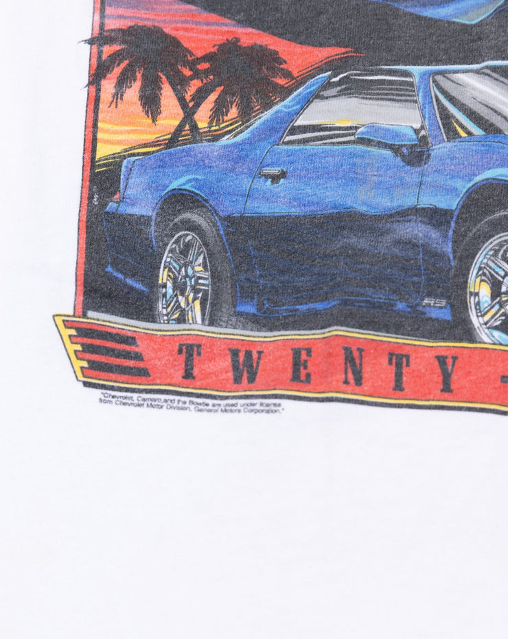 Vintage 1991 Chevrolet Camaro 25th Year Anniversary T-shirt