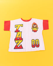 Vintage 1992 Tasmanian Devil Baseball Crop Top