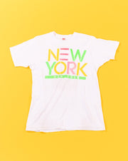 Vintage 80s New York New York Neon T-shirt