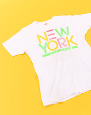 Vintage 80s New York New York Neon T-shirt